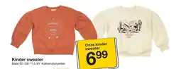 Zeeman Kinder sweater aanbieding