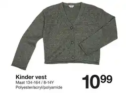 Zeeman Kinder vest aanbieding