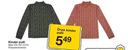 Zeeman Kinder pulli aanbieding