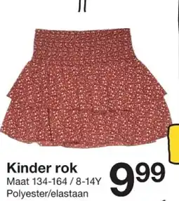 Zeeman Kinder rok aanbieding