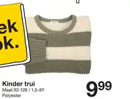 Zeeman Kinder trui aanbieding