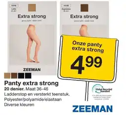 Zeeman Panty extra strong aanbieding