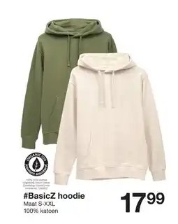 Zeeman BasicZ hoodie aanbieding