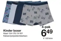 Zeeman Kinder boxer aanbieding
