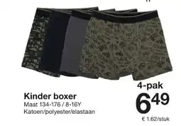 Zeeman Kinder boxer aanbieding