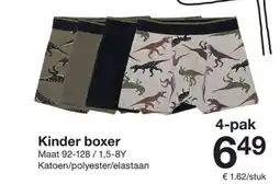 Zeeman Kinder boxer aanbieding