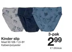 Zeeman Kinder slip aanbieding