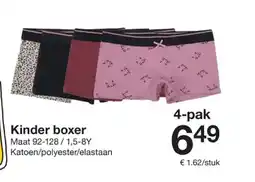 Zeeman Kinder boxer aanbieding