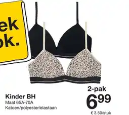 Zeeman Kinder BH aanbieding