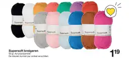 Zeeman Supersoft breigaren aanbieding