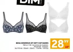 Trafic Beha generous of soft cup dames aanbieding