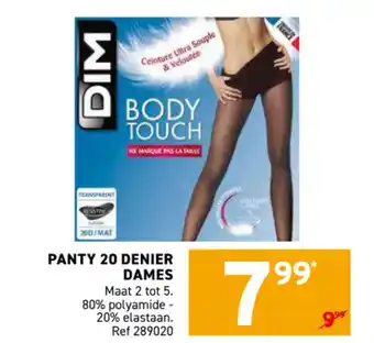 Trafic Panty 20 denier dames aanbieding