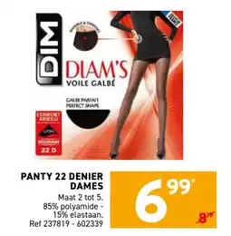 Trafic Panty 22 denier dames aanbieding