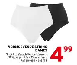 Trafic Vormgevende string dames aanbieding