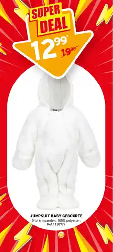 Trafic Jumpsuit baby geboorte aanbieding