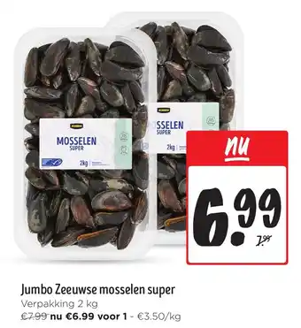 Jumbo Jumbo Zeeuwse mosselen super aanbieding