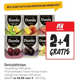 Jumbo Danio platte kaas aanbieding
