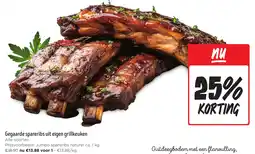 Jumbo Gegaarde spareribs uit eigen grillkeuken aanbieding