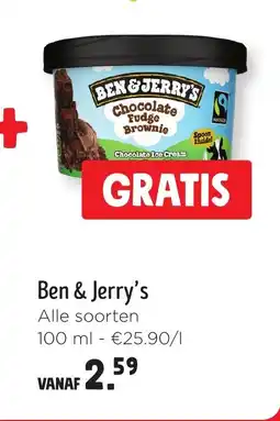 Jumbo Ben & Jerry's aanbieding