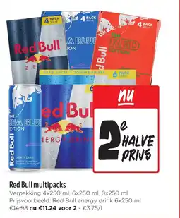 Jumbo Red Bull multipacks aanbieding