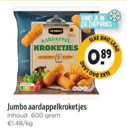 Jumbo Jumbo aardappelkroketjes aanbieding