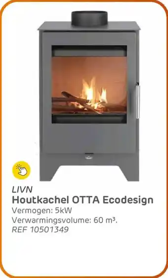 LIVN houtkachel otta ecodesign