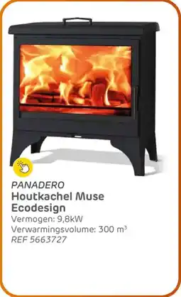 Brico Panadero houtkachel muse ecodesign aanbieding
