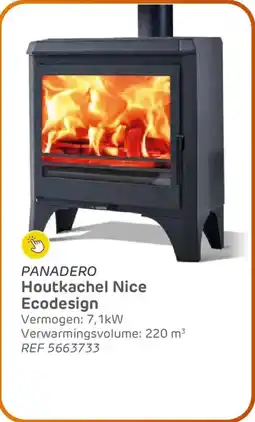 Brico Panadero houtkachel nice ecodesign aanbieding