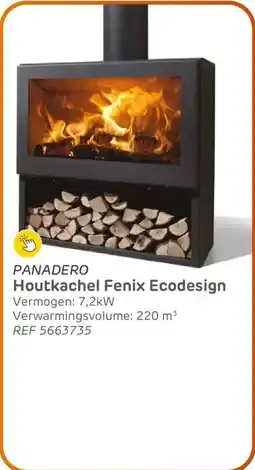 Brico Panadero houtkachel fenix ecodesign aanbieding