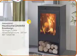 Brico Panadero houtkachel zahara ecodesign aanbieding