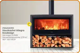 Brico Panadero houtkachel allegro ecodesign aanbieding