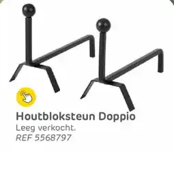 Brico Houtbloksteun Doppio ref 5568797 aanbieding