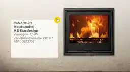 Brico Panadero houtkachel HS ecodesign aanbieding