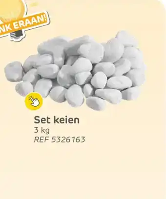 Brico Set keien aanbieding
