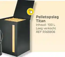 Brico Pelletopslag Titan ref 5568806 aanbieding