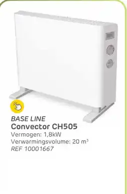 Brico Base line Convector CH505 ref 10001667 aanbieding