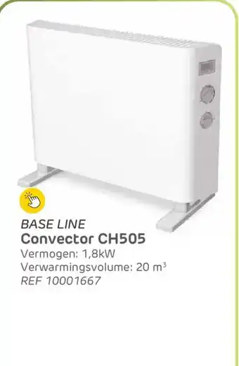 Brico Base line Convector CH505 ref 10001667 aanbieding