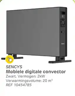 Brico Sencys Mobiele digitale convector ref 10454785 aanbieding