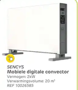 Brico Sencys Mobiele digitale convector ref 10026585 aanbieding