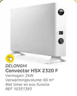 Brico Delonghi Convector HSX 2320 F ref 10351393 aanbieding