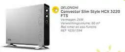 Brico Delonghi Convector Slim Style HCX 3220 FTS ref 10351394 aanbieding