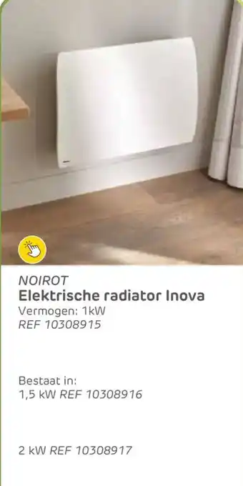 Brico Noirot Elektrische radiator Inova ref 10308915 aanbieding