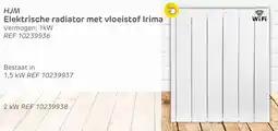 Brico HJM Elektrische radiator met vloeistof Irima ref 10239936 aanbieding