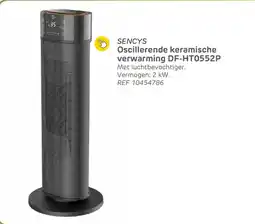 Brico Sencys Oscillerende keramische verwarming DF-HT0552P ref 10454786 aanbieding
