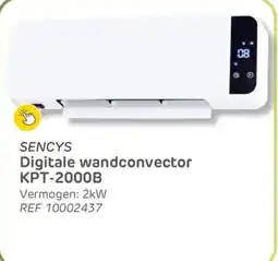 Brico Sencys Digitale wandconvector KPT-2000B ref 10002437 aanbieding