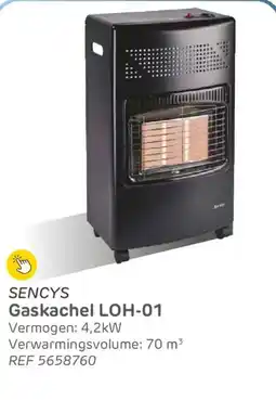 Brico Sencys Gaskachel LOH-01 ref 5658760 aanbieding