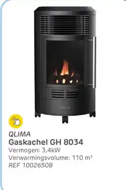Brico Qlima Gaskachel GH 8034 aanbieding