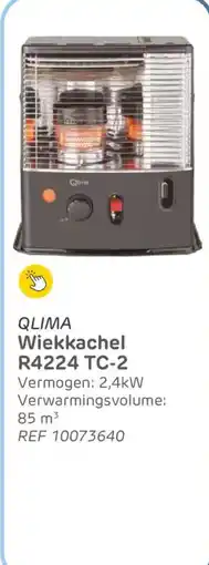 Brico Qlima Wiekkachel R4224 TC -2 ref 10073640 aanbieding