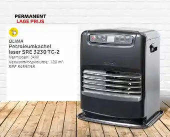 Qlima Petroleumkachel laser SRE 3230 TC-2 ref 5455056