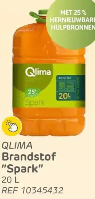 Qlima Brandstof "Spark" ref 10345432